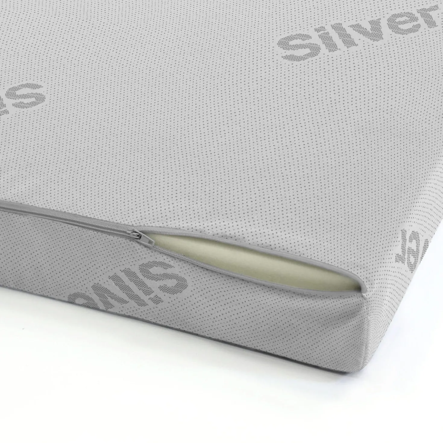 Topper memory 1 piazza e mezza Silver Datex