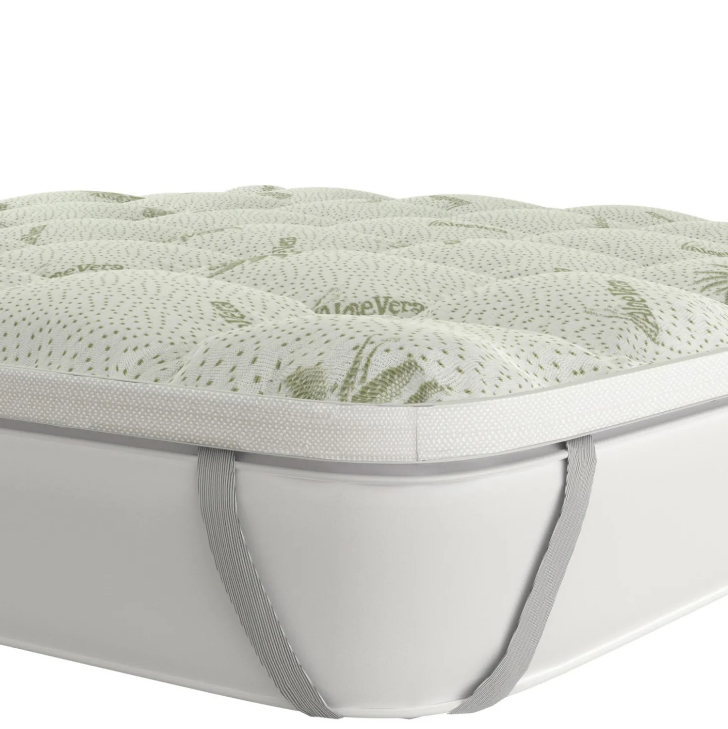 Topper singolo trattamento Aloe singolo 80x195 cm Wellness Datex