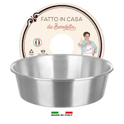 Tortiera alta 24 cm Fatto in casa da Benedetta alluminio