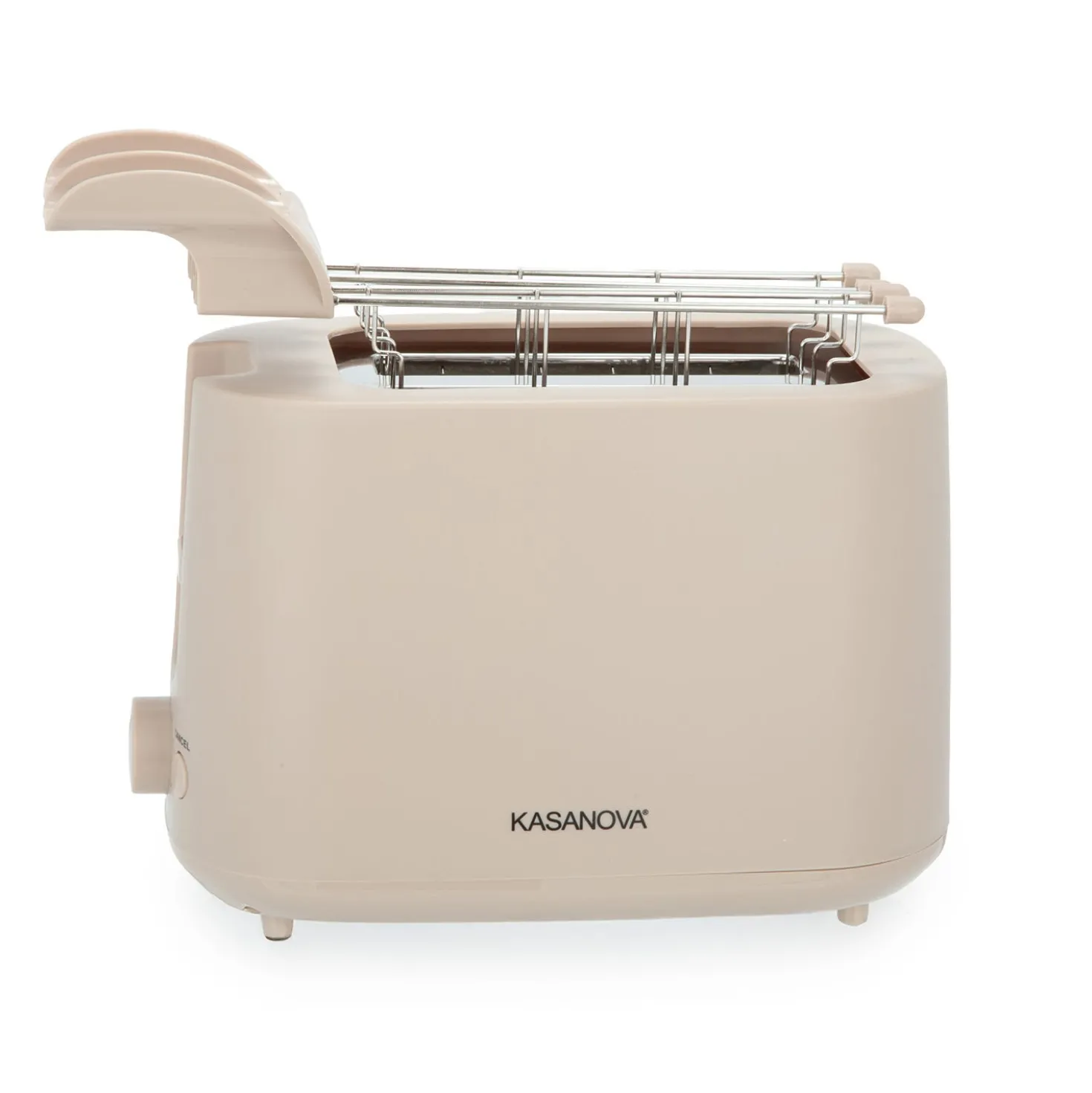 Tostapane 2 fette 7 livelli di tostatura 750 W tortora
