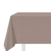 Tovaglia antimacchia 140x320 cm tinto filo tortora melange