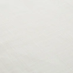 Tovaglia cotone bianco 140x180 cm Slub