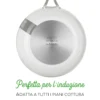 Wok induzione 28 cm con coperchio Fatto in casa da Benedetta