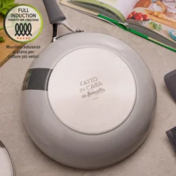 Wok induzione 28 cm con coperchio Fatto in casa da Benedetta