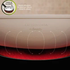 Wok induzione 28 cm con coperchio Fatto in casa da Benedetta