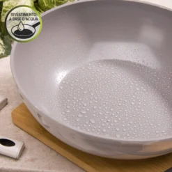Wok induzione 28 cm con coperchio Fatto in casa da Benedetta