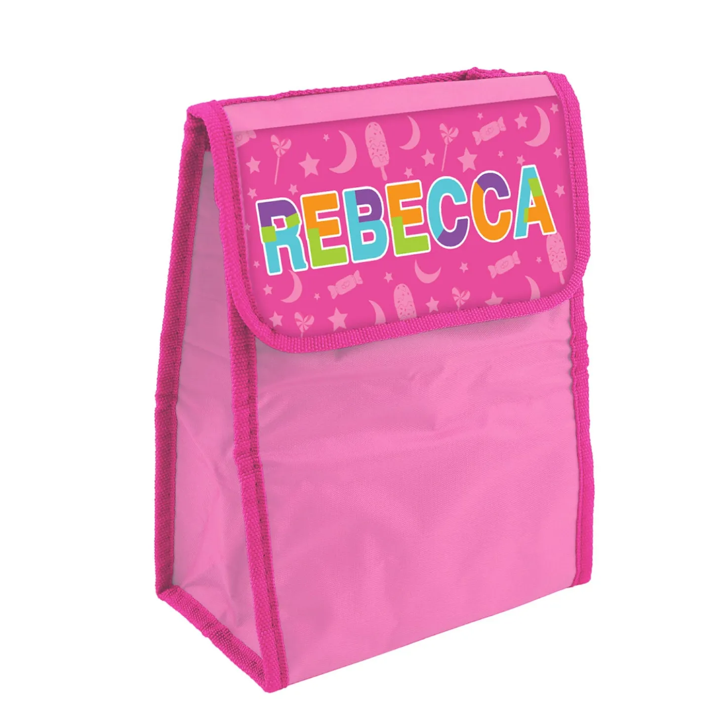 Zainetto bambina porta merenda nome Rebecca
