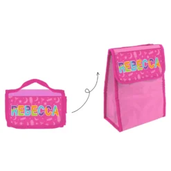 Zainetto bambina porta merenda nome Rebecca