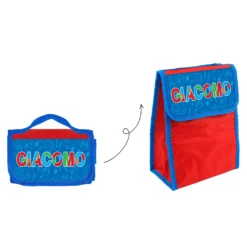 Zainetto bambino porta merenda nome Giacomo